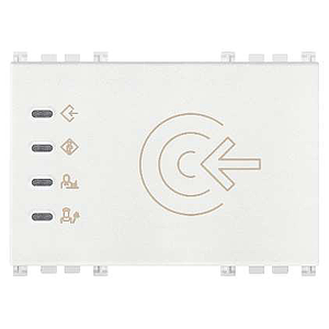 Vimar Arké - Lecteur transponder extérieur KNX (Blanc)