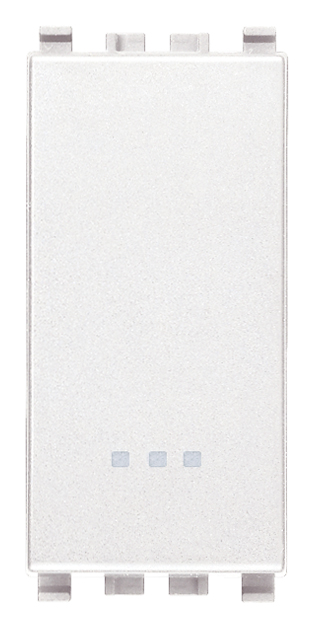 Vimar Eikon - Inverseur 1P 16AX (Blanc)