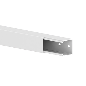 GGK LFG - 30x30, Goulotte (RAL 9010 - Blanc alpin) - UE=50