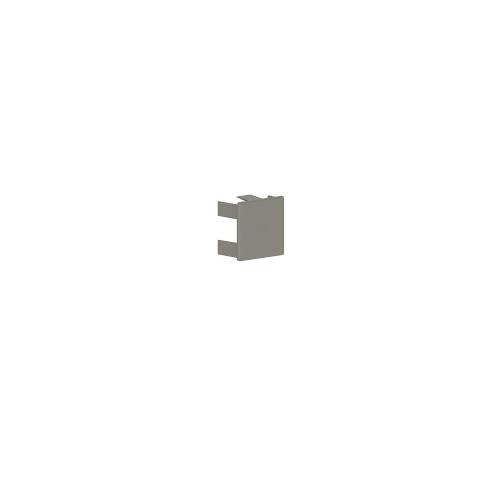 GGK LFG - 40x40, Embout (RAL 7030 - Gris pierre) - UE=4