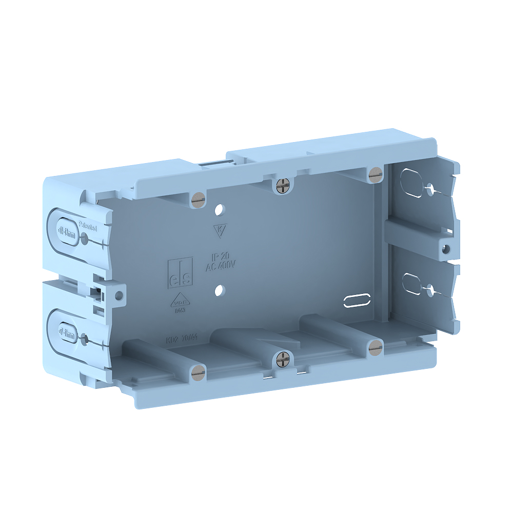 GGK GDX/P2 boitier d'encastrement BR/BRA/BRS, montage avant - UE=20 - UE=20