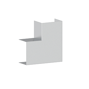 GGK Micro-BRA - 60x90/45, Vlakke hoek (Geanodiseerd aluminium) - VPE=1
