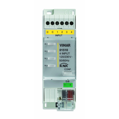 Vimar KNX Entrée binaire 4CH 120/230V