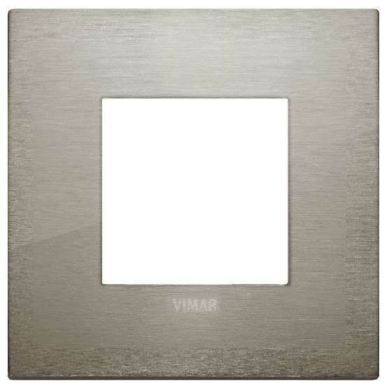 Vimar Arké Classic - Metal-Elite 2M (Metaal - Brushed Inox)