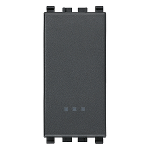Vimar Eikon - Inverseur 1P 16AX (Gris)