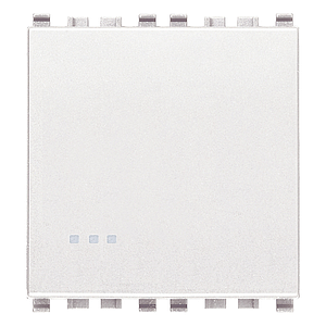 Vimar Eikon - Inverseur 1P 16AX 2M (Blanc)