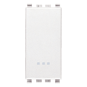 Vimar Eikon - Inverseur 1P 16AX (Blanc)