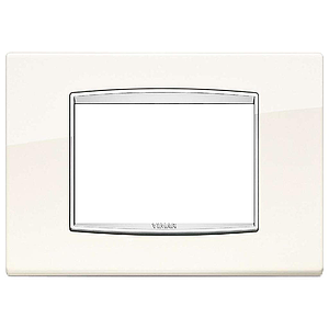 Vimar Eikon Chrome Classic - Bright 3M (Métal - Arctic White)