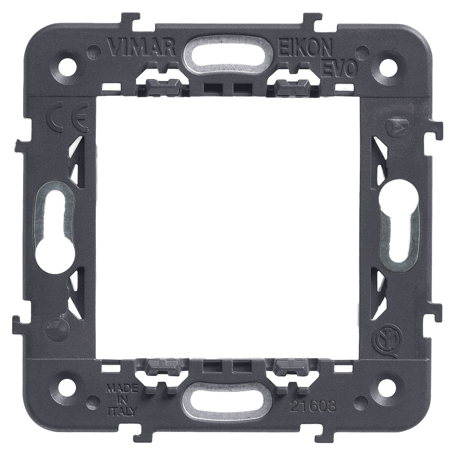 Vimar Eikon - Installatieframe 2M (z/ Klauwen)