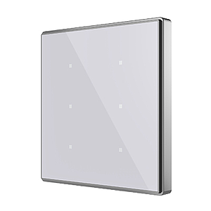 Zennio Square TMD 6 (Zilver)