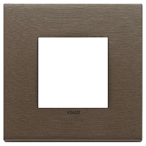 Vimar Eikon Exé - Brushed Metals 2M (Metaal - Brushed Dark Bronze)