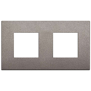 Vimar Arké Classic - Metal-Color 4M - 2+2x71 (Métal - Mat titanium)