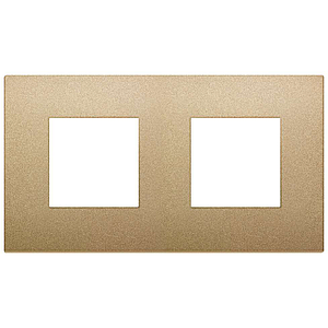 Vimar Arké Classic - Color-Tech 4M - 2+2x71 (Technopolymère - Mat goud)