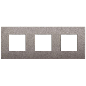 Vimar Arké Classic - Metal-Color 6M - 2+2+2x71 (Métal - Mat titanium)