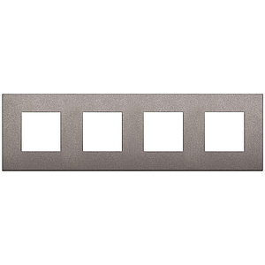 Vimar Arké Classic - Metal-Color 8M - 2+2+2+2x71 (Métal - Mat titanium)