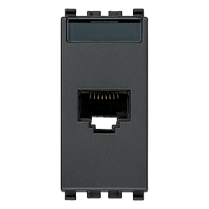 Vimar Arké - Prise RJ45 Cat6A Netsafe UTP (Gris)