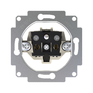 Zennio ZS55 - Base de prise avec terre 16A/25V (Vis)