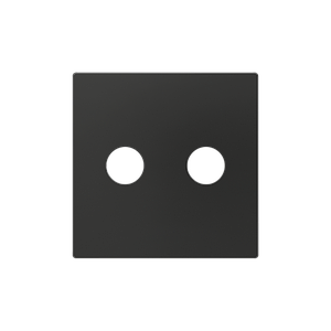 Zennio ZS55 - Enjoliveur RCA (Anthracite)