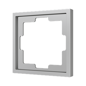 Zennio ZS70 - Plaque de recouvrement 1M (Argent)