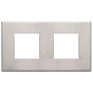 Vimar Eikon Exé - Brushed Metals 4M (Brushed Nickel)