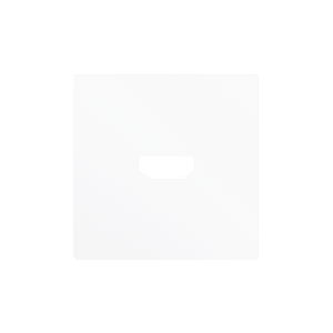 Zennio ZS55 - HDMI centraalplaat (Mat wit) - VPE=10