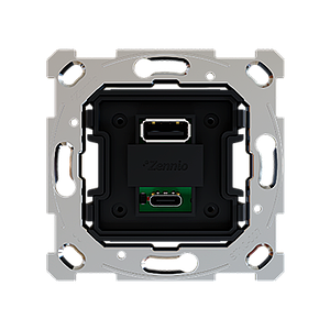 Zennio ZS55 - USB-C+A insert 5V/3,5A