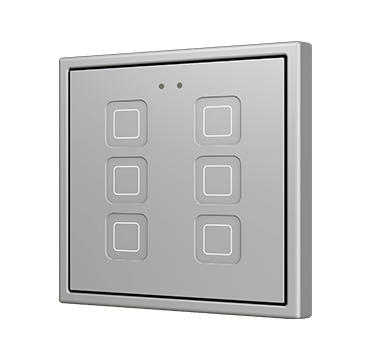 Zennio Tecla 70 X6 (Zilver)