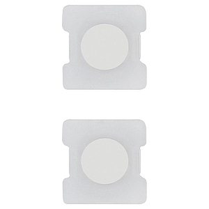 Vimar Eikon Exé Tondo HA - 2 Bouton-poussoirs éclairables (Blanc)