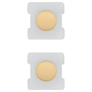 Vimar Eikon Exé Tondo HA - 2 Bouton-poussoirs éclairables (Or)