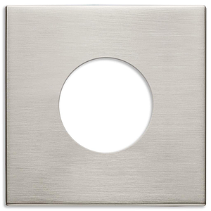 Vimar Eikon Exé - Plaque de recouvrement 2M (Nickel brossé)