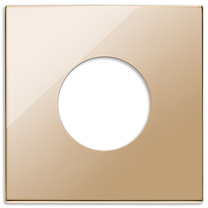 Vimar Eikon Exé - Plaque de recouvrement 2M (Or)