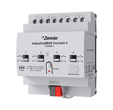 Zennio IndustrialBOX Current 4 
