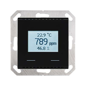 Elsner KNX AQS/TH-UP Touch (Zwart)